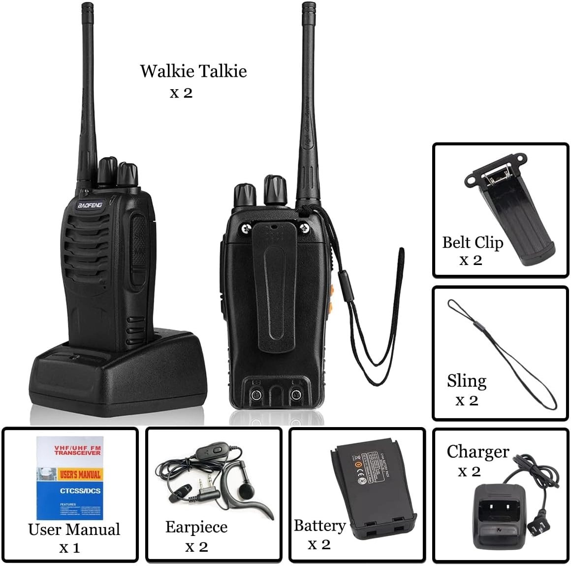 Pack Baofeng 888S complet